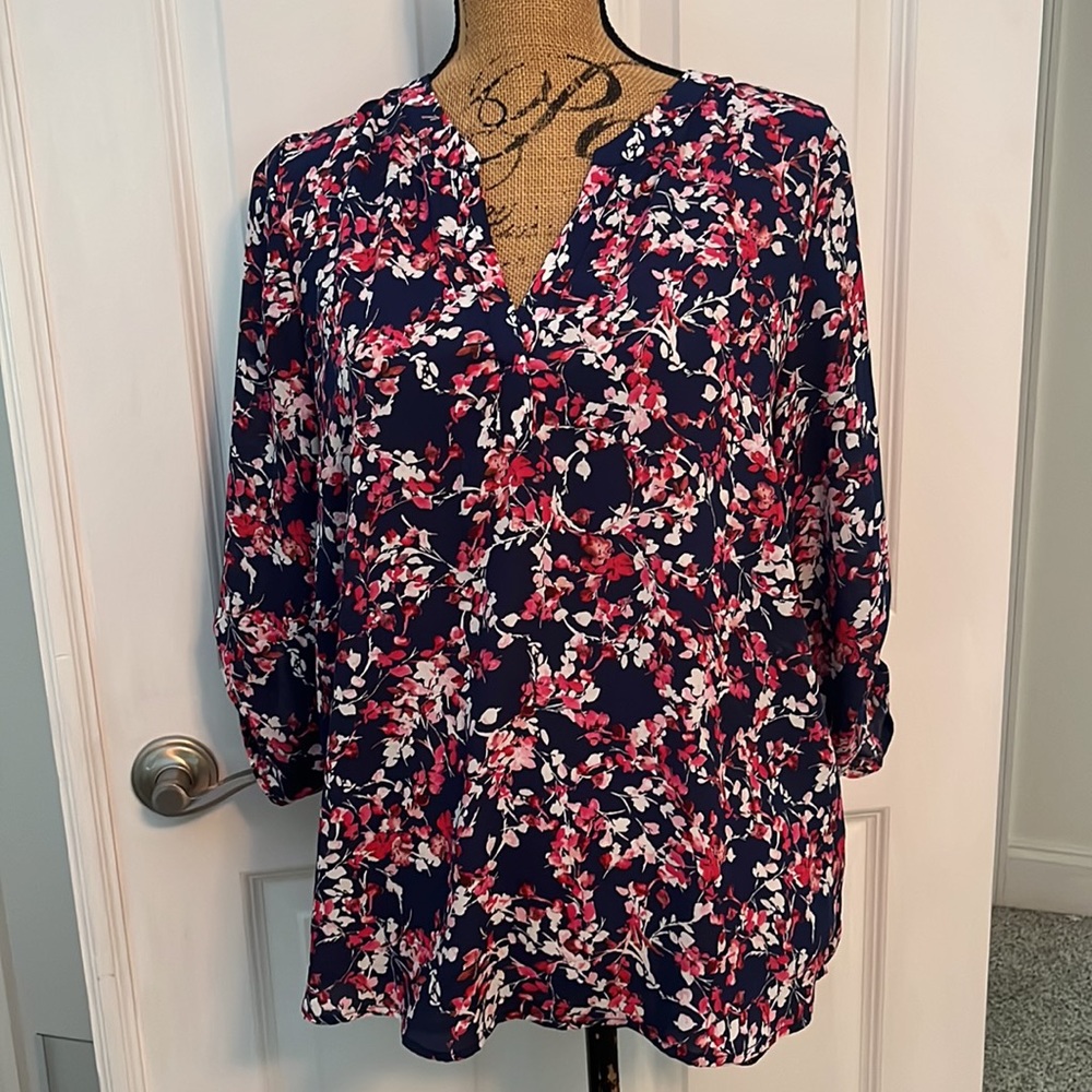 Lightweight, colorful blouse